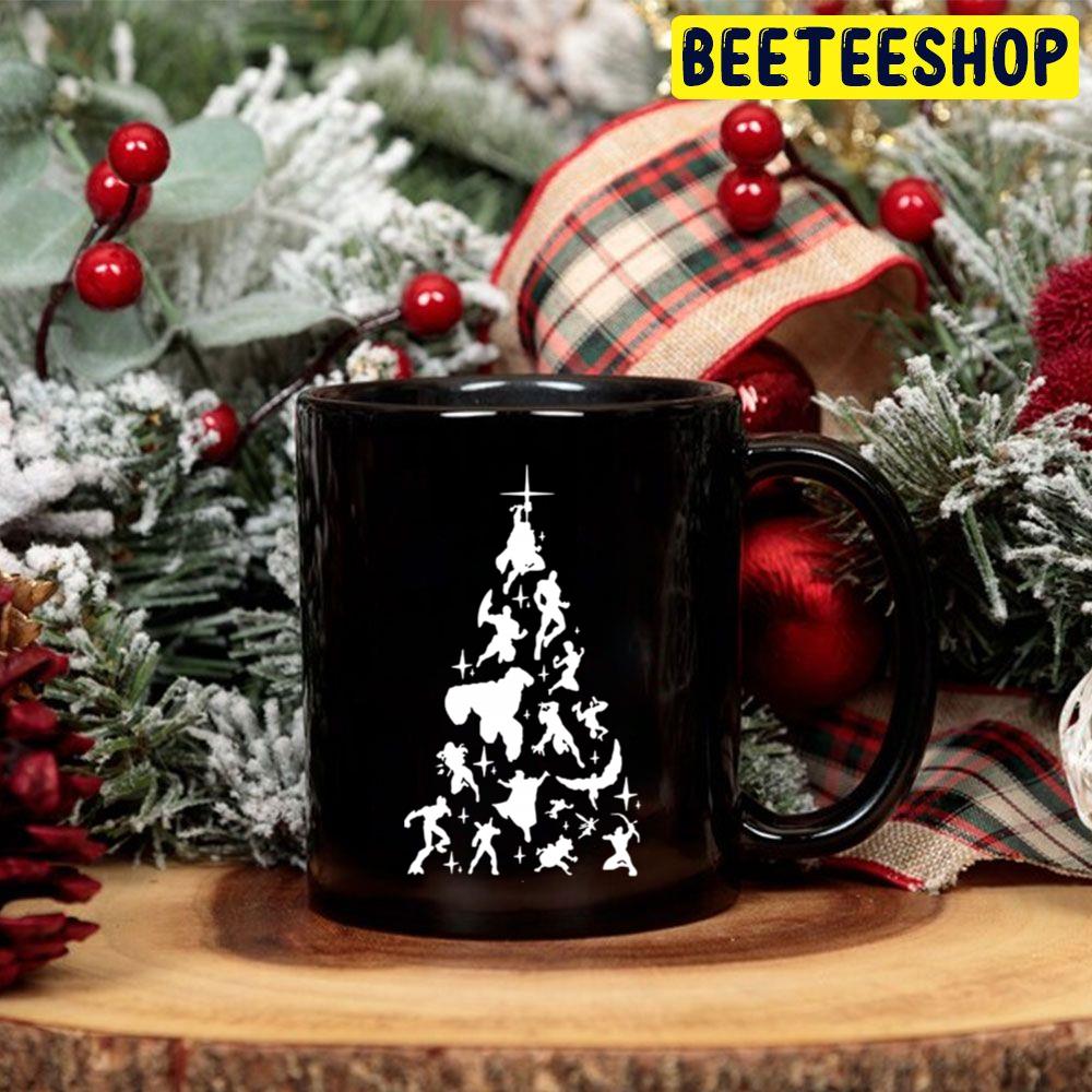 Superhero Christmas Tree Trending Unisex Hoodie Superhero Christmas Tree Trending Unisex Hoodie