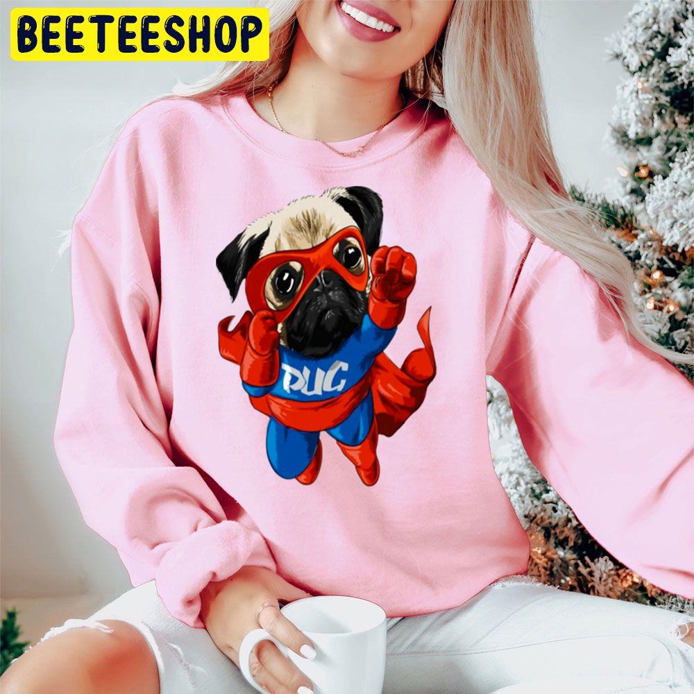 Superpug Fly Fight Trending Unisex Hoodie Superpug Fly Fight Trending Unisex Hoodie