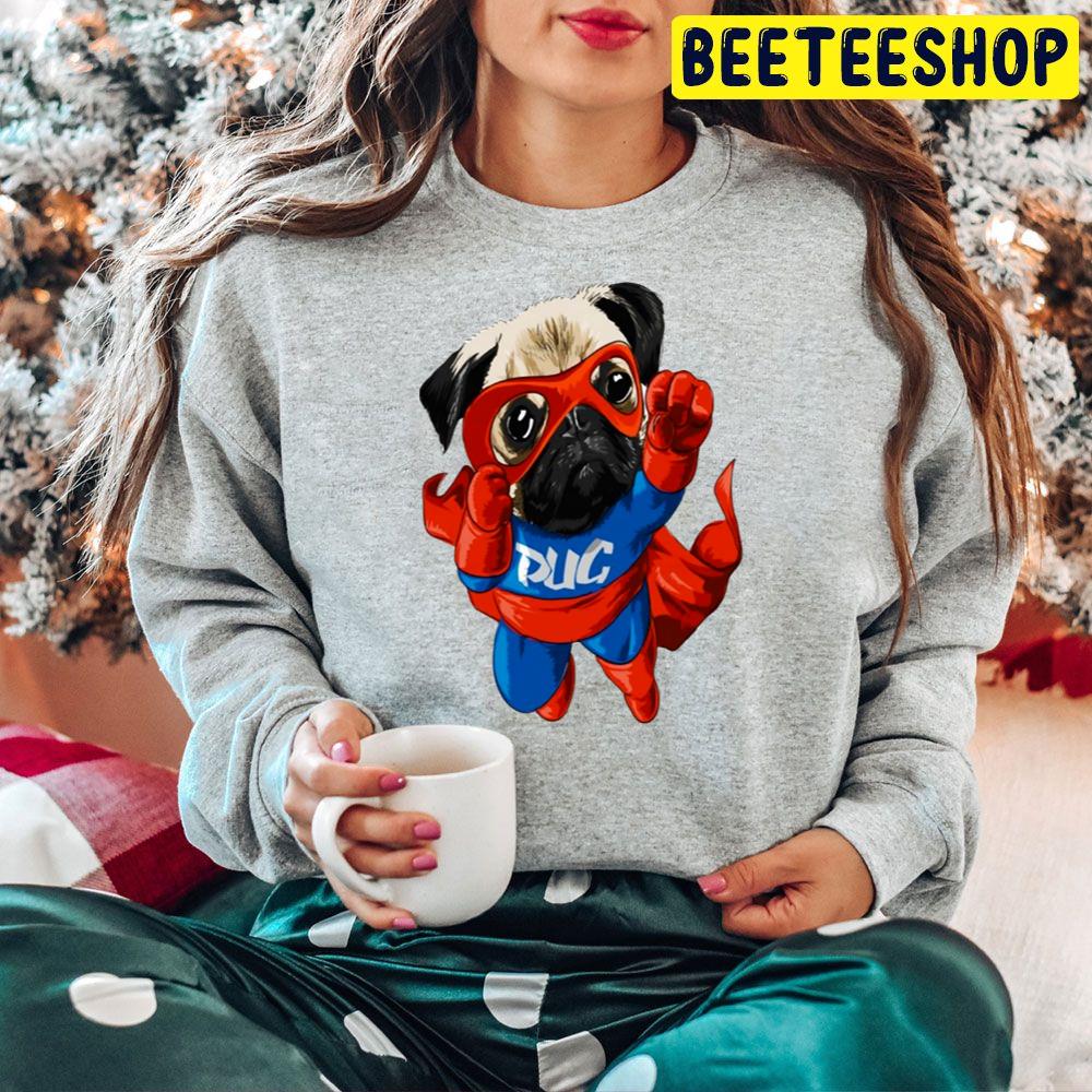Superpug Fly Fight Trending Unisex Hoodie Superpug Fly Fight Trending Unisex Hoodie