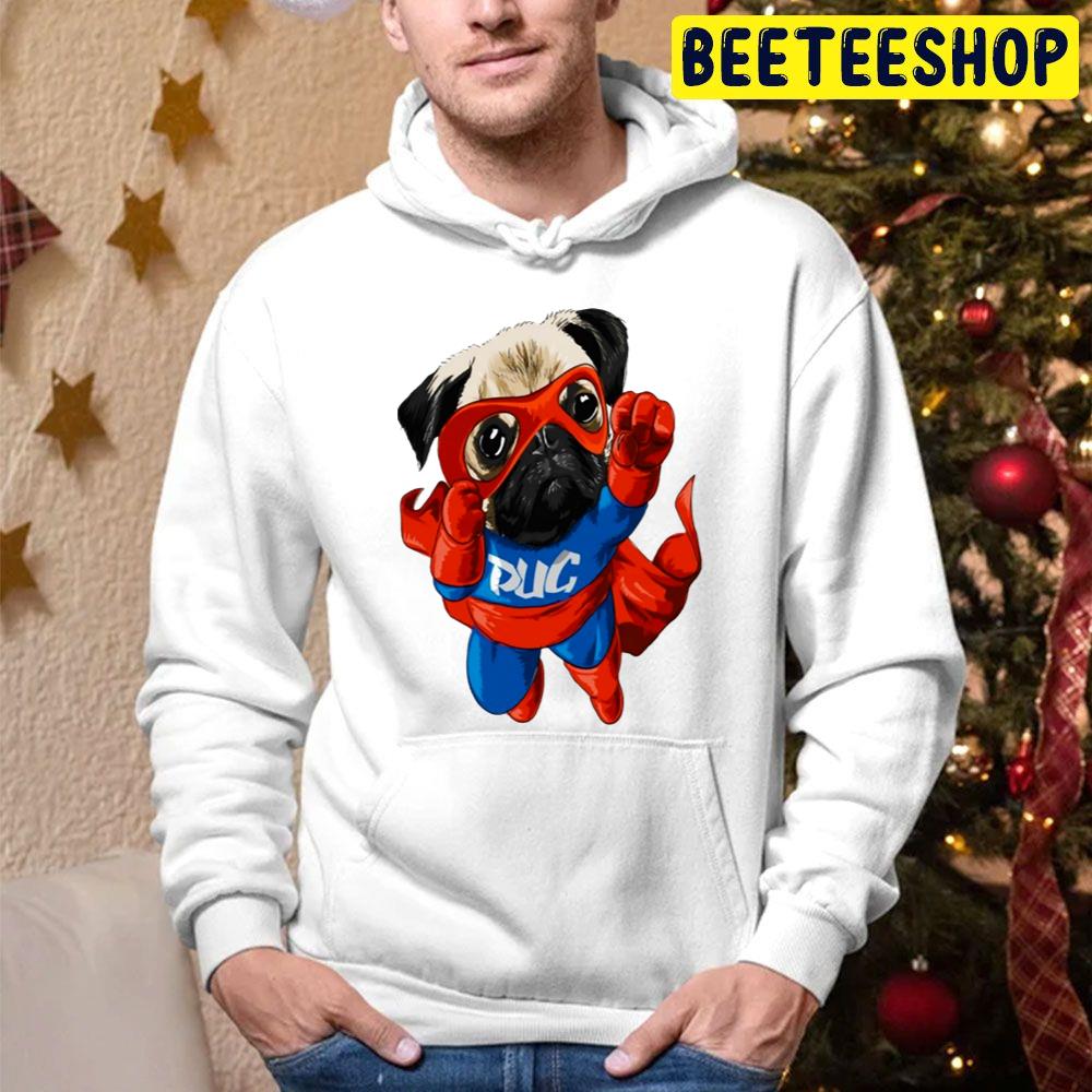 Superpug Fly Fight Trending Unisex Hoodie Superpug Fly Fight Trending Unisex Hoodie
