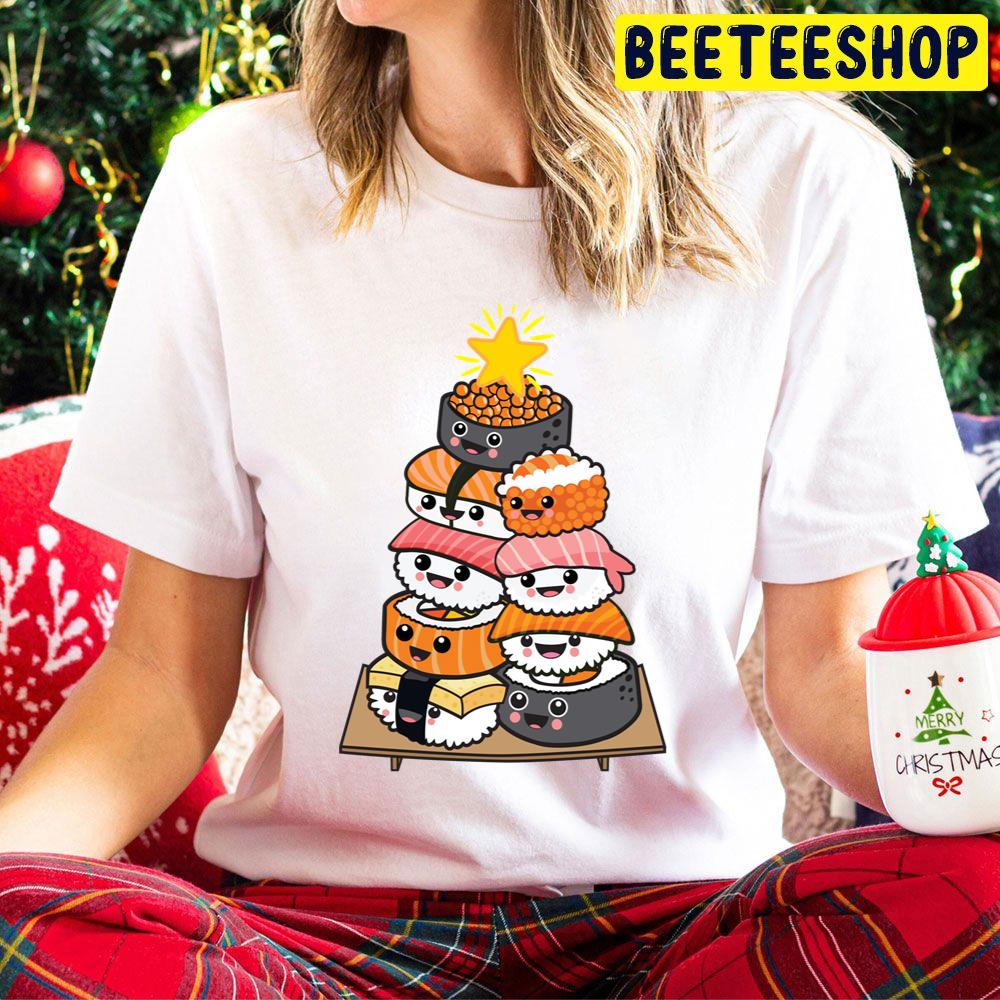 Sushi Xmas Christmas Trending Unisex Hoodie Sushi Xmas Christmas Trending Unisex Hoodie