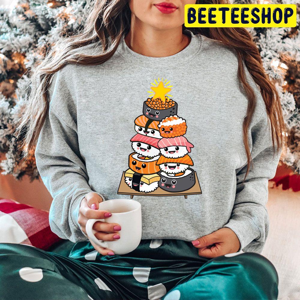 Sushi Xmas Christmas Trending Unisex Hoodie Sushi Xmas Christmas Trending Unisex Hoodie
