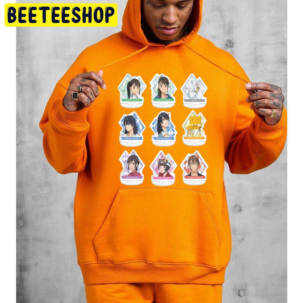 Suzume No Tojimari Emoji Trending Unisex Hoodie Suzume No Tojimari Emoji Trending Unisex Hoodie