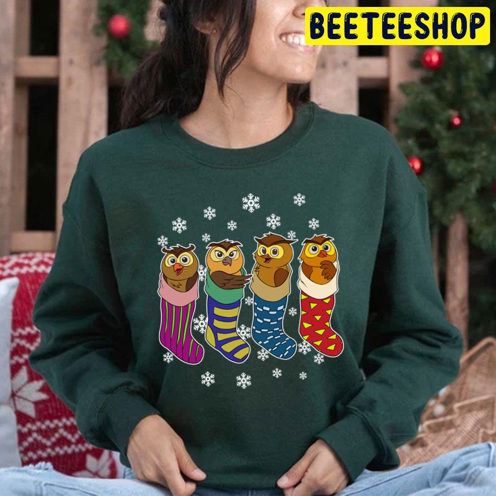 Sweet Owls Christmas Trending Unisex Hoodie Sweet Owls Christmas Trending Unisex Hoodie