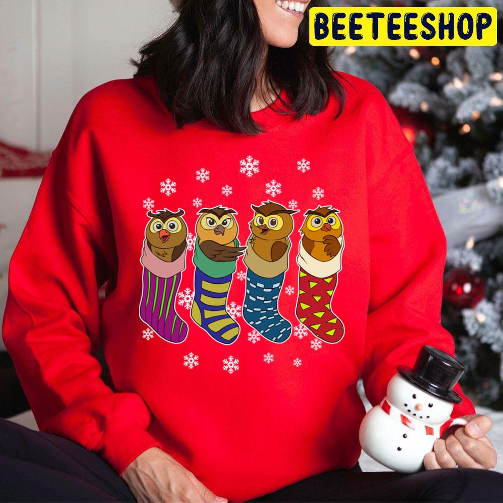 Sweet Owls Christmas Trending Unisex Hoodie Sweet Owls Christmas Trending Unisex Hoodie