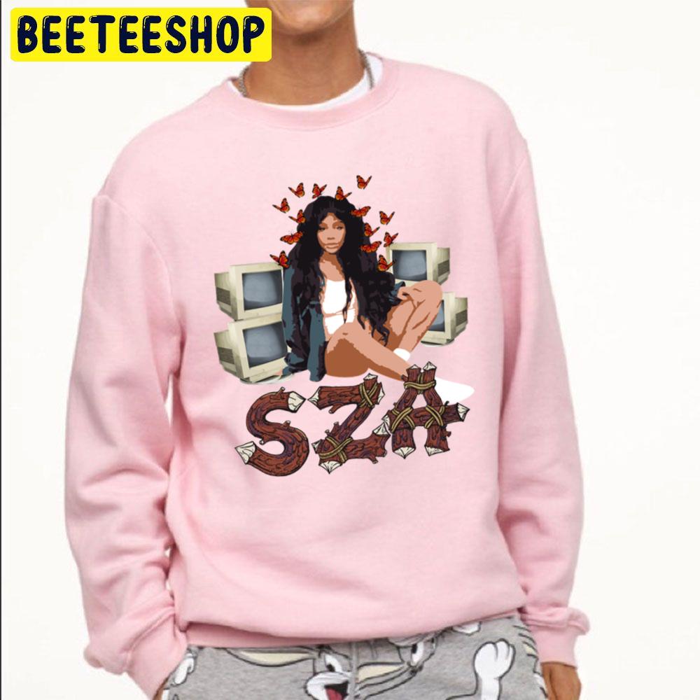 Sza Fan Pack All Over Pattern Trending Unisex Sweatshirt Sza Fan Pack All Over Pattern Trending Unisex Sweatshirt