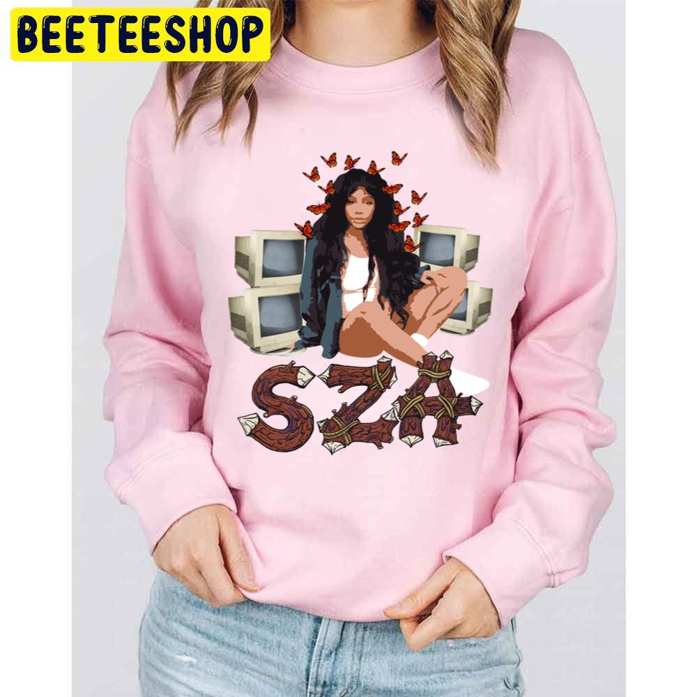 Sza Fan Pack All Over Pattern Trending Unisex Sweatshirt Sza Fan Pack All Over Pattern Trending Unisex Sweatshirt