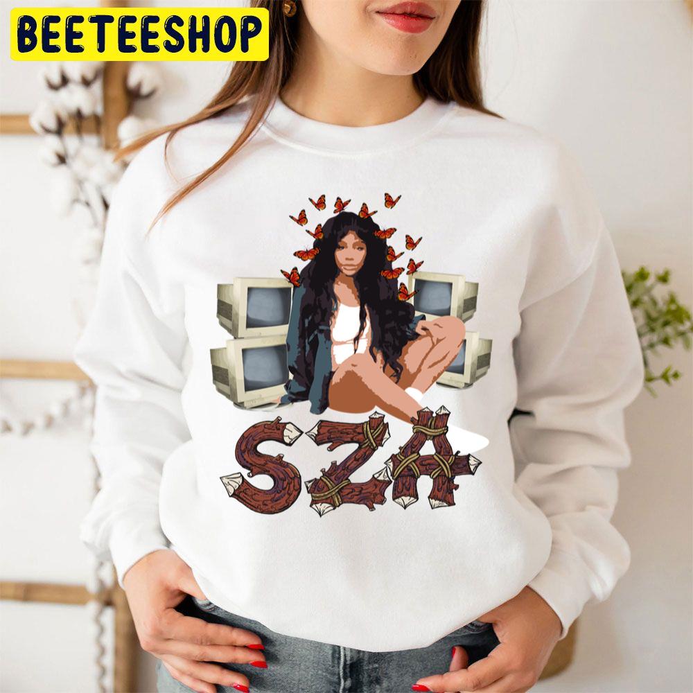 Sza Fan Pack All Over Pattern Trending Unisex Sweatshirt Sza Fan Pack All Over Pattern Trending Unisex Sweatshirt