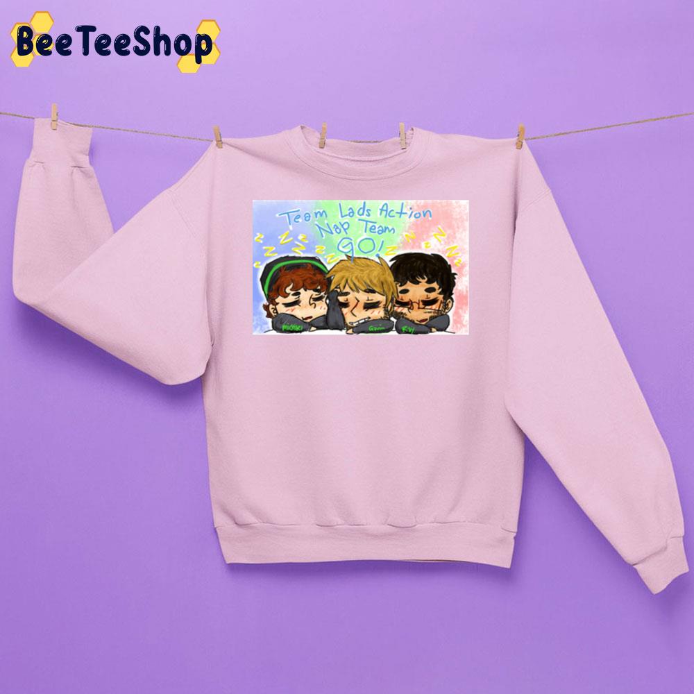 Team Lads Action Nap Team Go Trending Unisex Sweatshirt Team Lads Action Nap Team Go Trending Unisex Sweatshirt