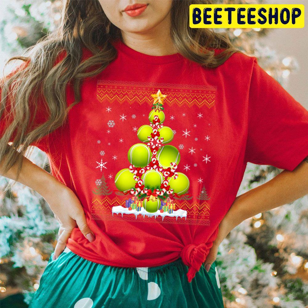Tennis Christmas Knit Christmas Trending Unisex Hoodie Tennis Christmas Knit Christmas Trending Unisex Hoodie