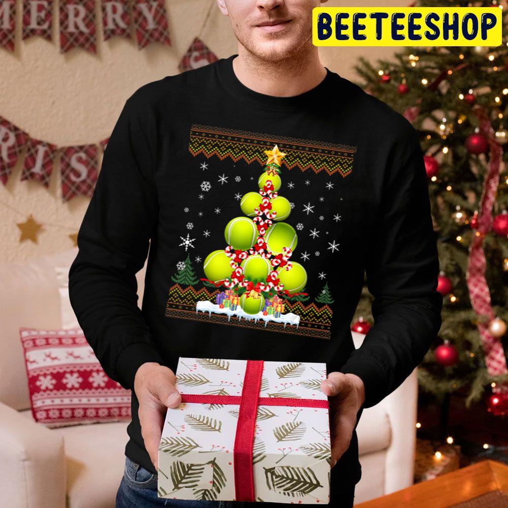 Tennis Christmas Knit Christmas Trending Unisex Hoodie Tennis Christmas Knit Christmas Trending Unisex Hoodie