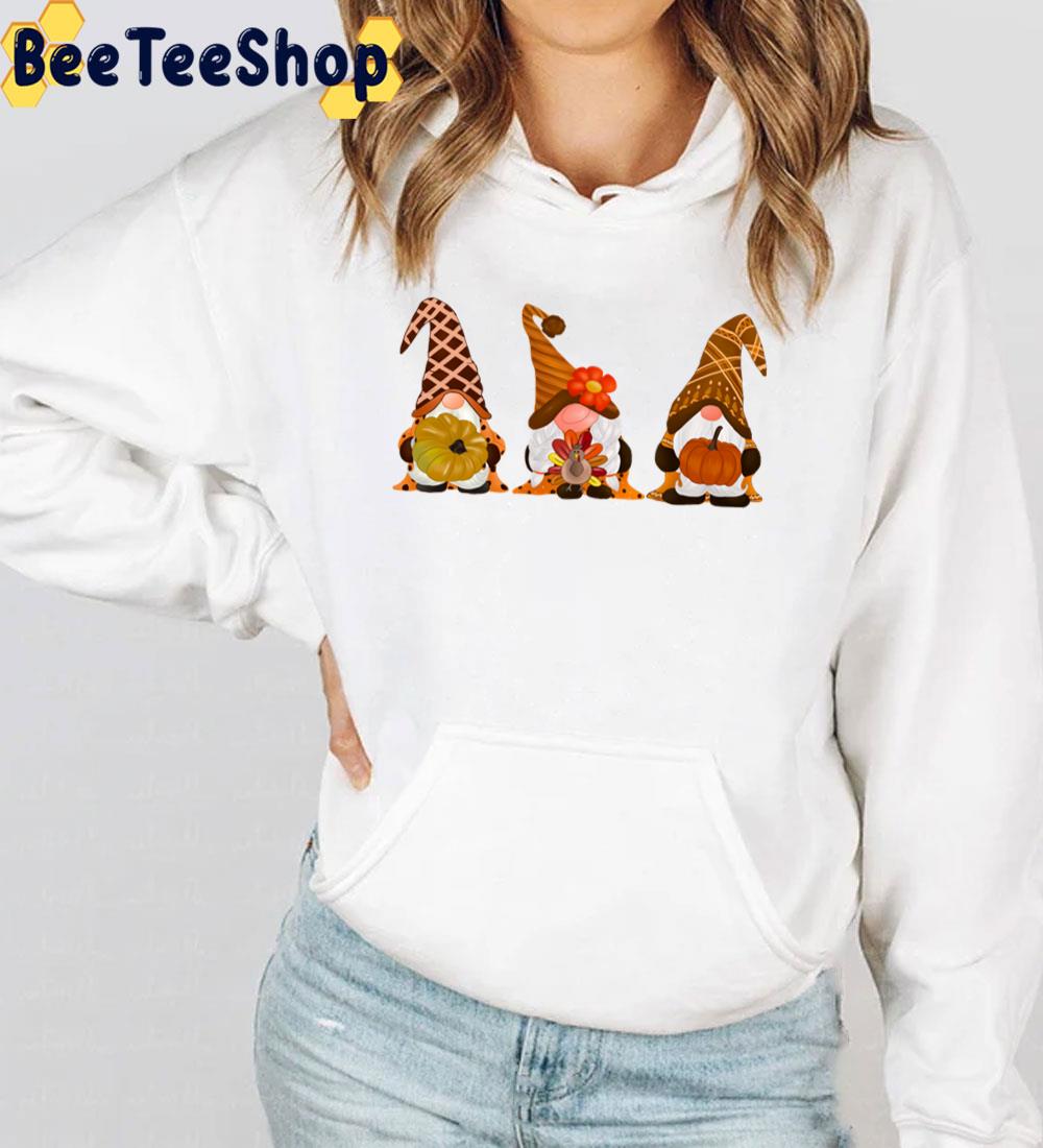 Thanksgiving Gnomes Pumpkin And Turkey Trending Unisex Sweatshirt Thanksgiving Gnomes Pumpkin And Turkey Trending Unisex Sweatshirt