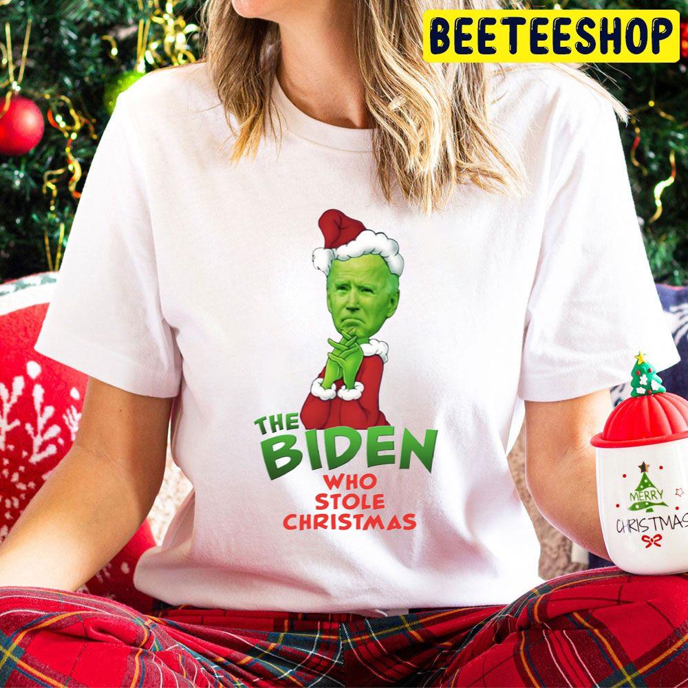 The Biden Who Stole Christmas Trending Unisex Hoodie The Biden Who Stole Christmas Trending Unisex Hoodie