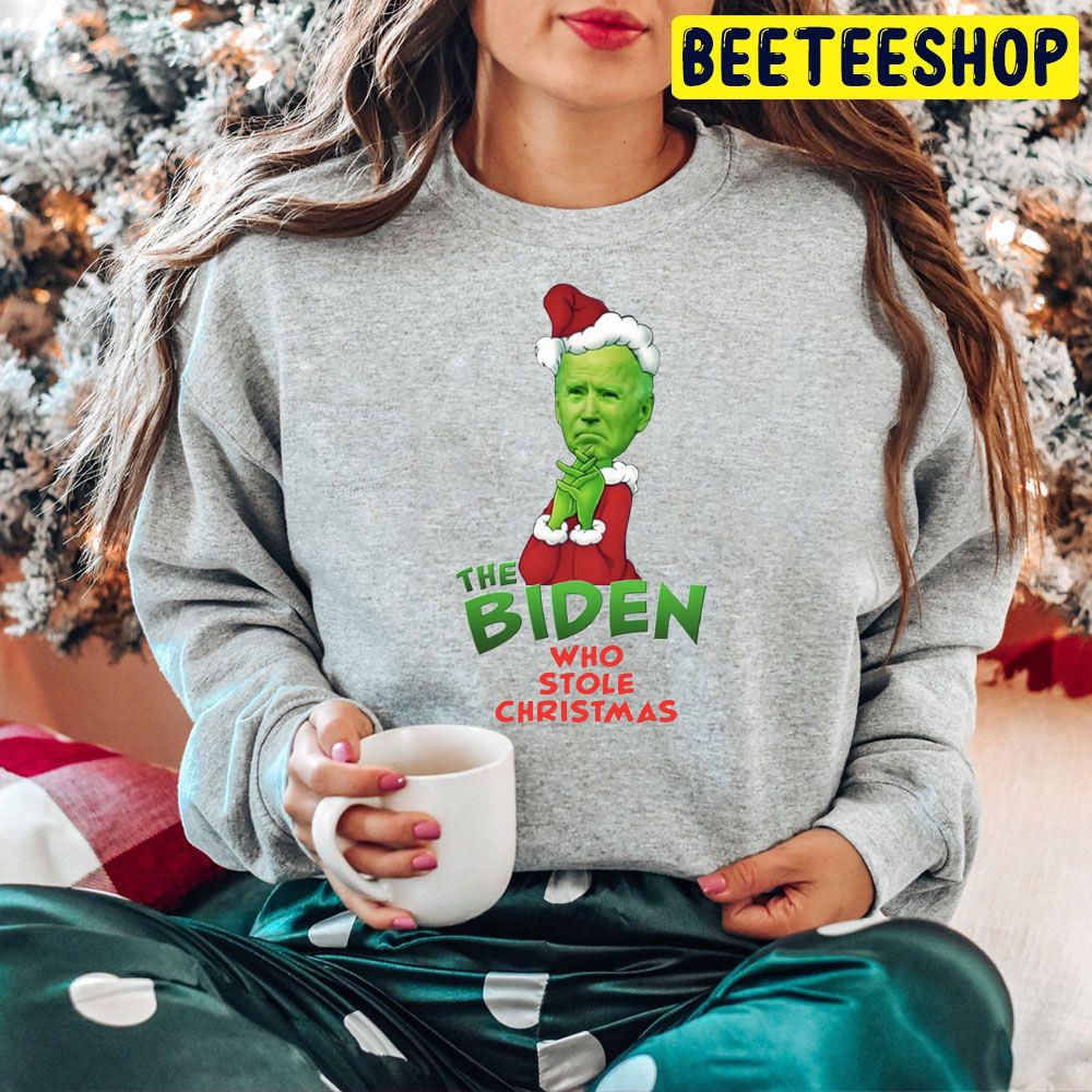 The Biden Who Stole Christmas Trending Unisex Hoodie The Biden Who Stole Christmas Trending Unisex Hoodie