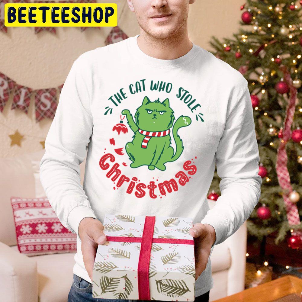 The Cat Who Stole Christmas Trending Unisex Hoodie The Cat Who Stole Christmas Trending Unisex Hoodie