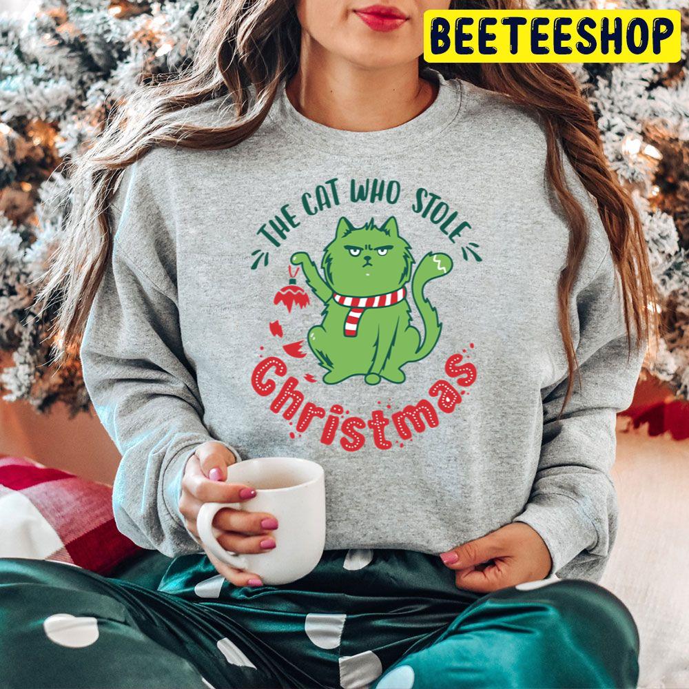 The Cat Who Stole Christmas Trending Unisex Hoodie The Cat Who Stole Christmas Trending Unisex Hoodie