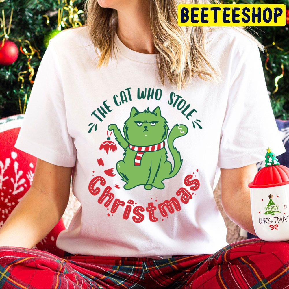 The Cat Who Stole Christmas Trending Unisex Hoodie The Cat Who Stole Christmas Trending Unisex Hoodie