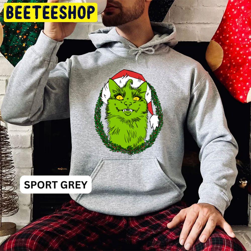 The Crinch Cat Mix Grinch Christmas Trending Unisex Hoodie The Crinch Cat Mix Grinch Christmas Trending Unisex Hoodie