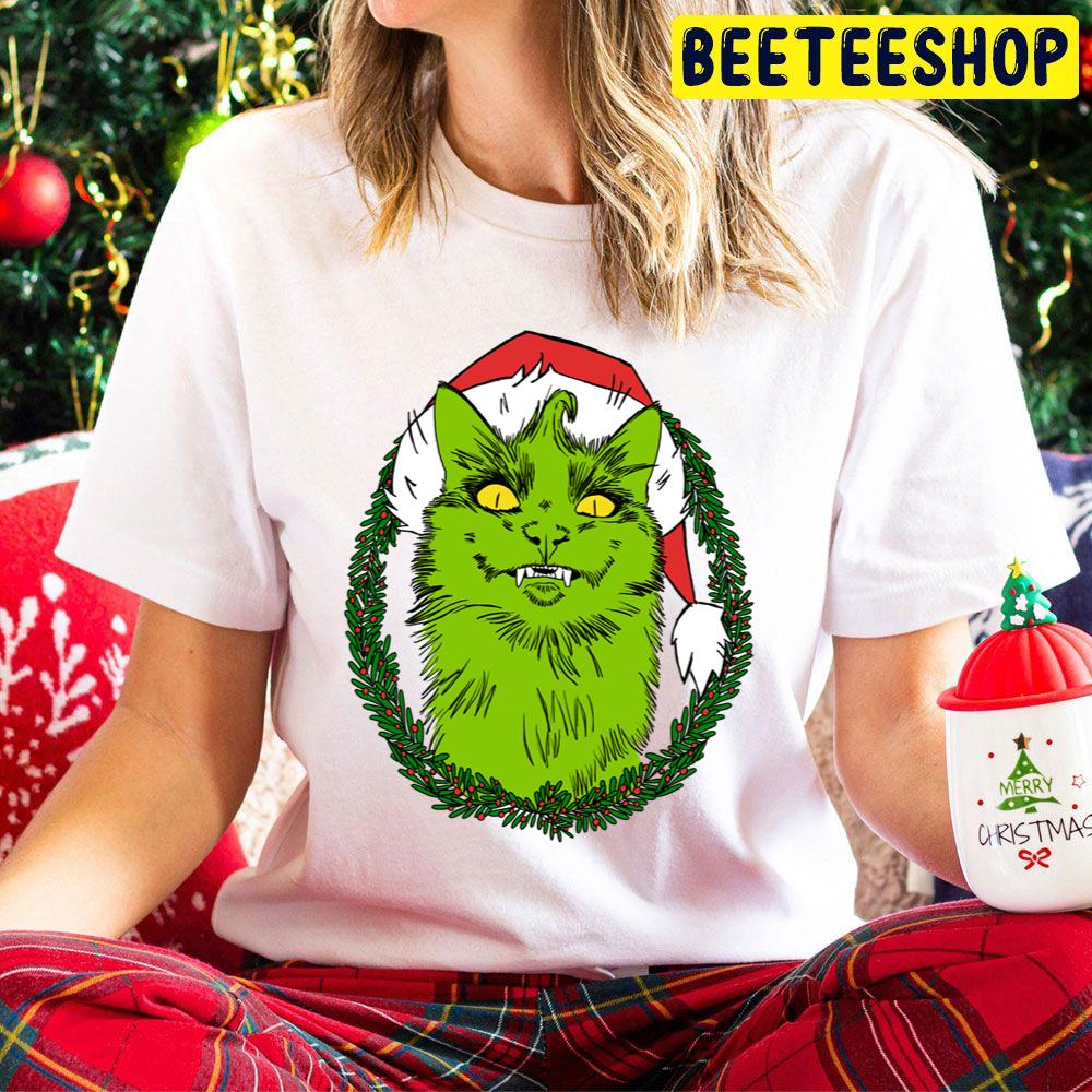 The Crinch Cat Mix Grinch Christmas Trending Unisex Hoodie The Crinch Cat Mix Grinch Christmas Trending Unisex Hoodie