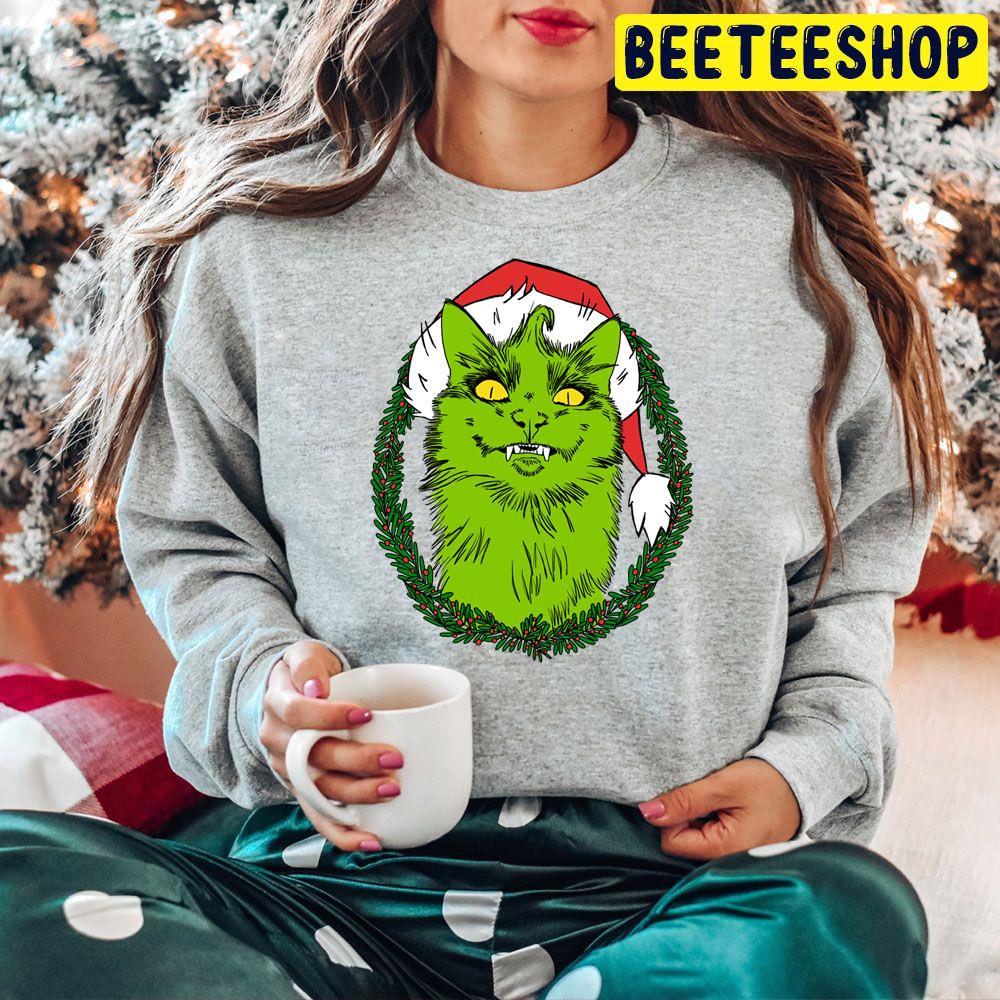 The Crinch Cat Mix Grinch Christmas Trending Unisex Hoodie The Crinch Cat Mix Grinch Christmas Trending Unisex Hoodie
