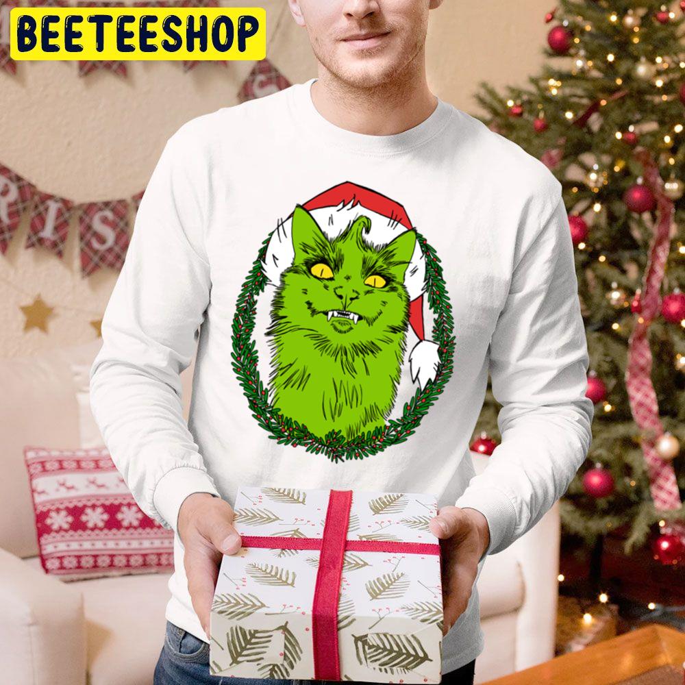 The Crinch Cat Mix Grinch Christmas Trending Unisex Hoodie The Crinch Cat Mix Grinch Christmas Trending Unisex Hoodie