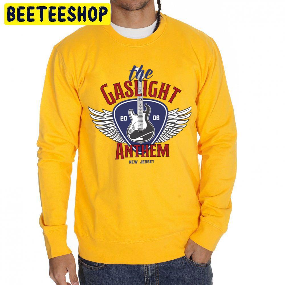 The Gaslight Anthem Pick And Wings Graphic Trending Unisex Sweatshirt The Gaslight Anthem Pick And Wings Graphic Trending Unisex Sweatshirt