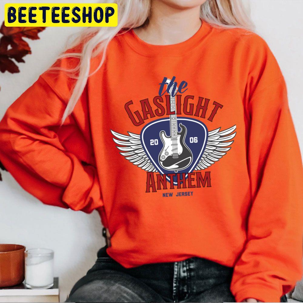 The Gaslight Anthem Pick And Wings Graphic Trending Unisex Sweatshirt The Gaslight Anthem Pick And Wings Graphic Trending Unisex Sweatshirt