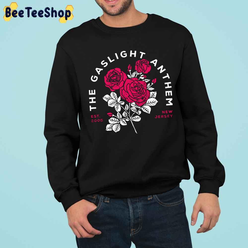 The Gaslight Anthem Roses New Jersey Trending Unisex Sweatshirt The Gaslight Anthem Roses New Jersey Trending Unisex Sweatshirt
