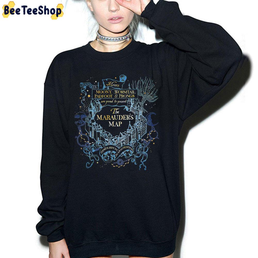 The Marauders Map Trending Unisex Sweatshirt The Marauders Map Trending Unisex Sweatshirt