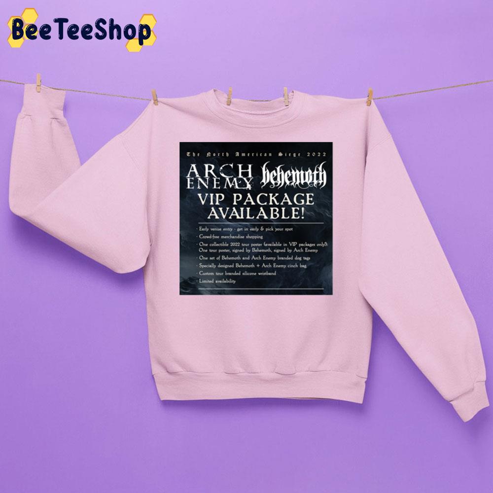 The North American 2022 Arch Enemyvip Package Available Trending Unisex Sweatshirt The North American 2022 Arch Enemyvip Package Available Trending Unisex Sweatshirt