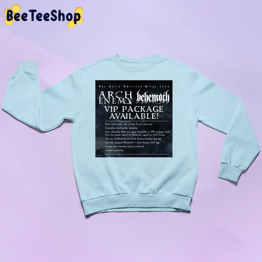 The North American 2022 Arch Enemyvip Package Available Trending Unisex Sweatshirt The North American 2022 Arch Enemyvip Package Available Trending Unisex Sweatshirt