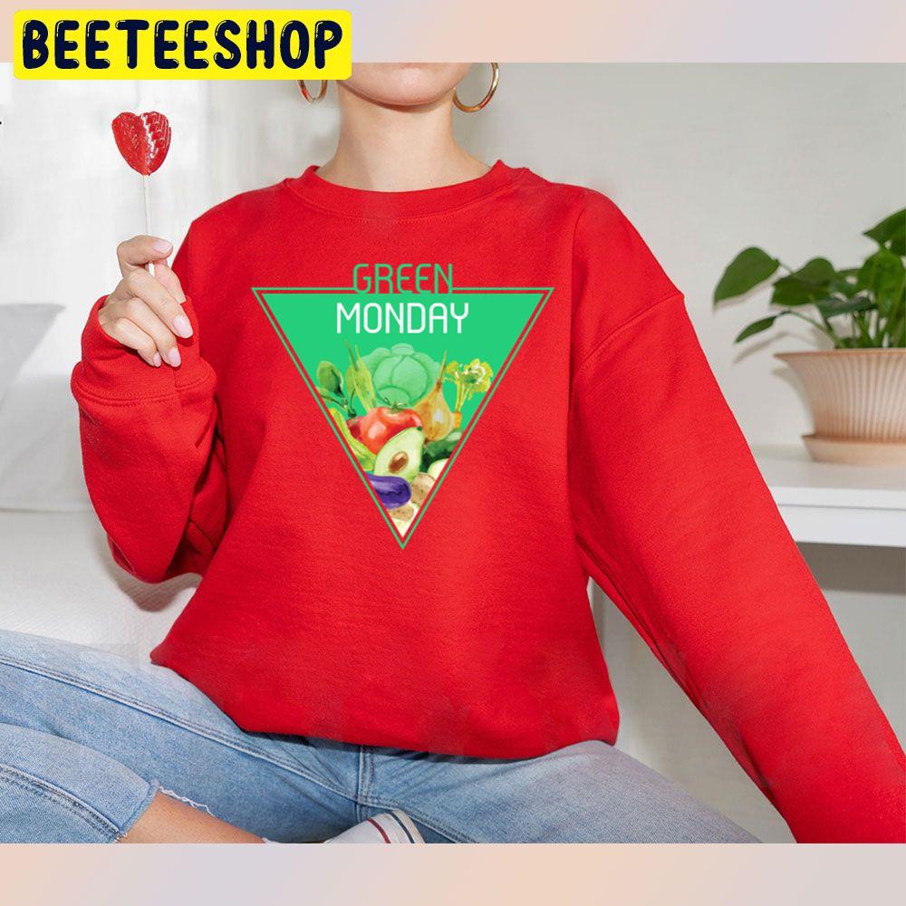 The Optimal Food Triangle Green Monday Trending Unisex Sweatshirt The Optimal Food Triangle Green Monday Trending Unisex Sweatshirt