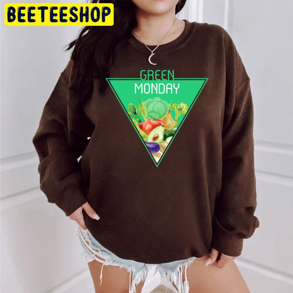The Optimal Food Triangle Green Monday Trending Unisex Sweatshirt The Optimal Food Triangle Green Monday Trending Unisex Sweatshirt