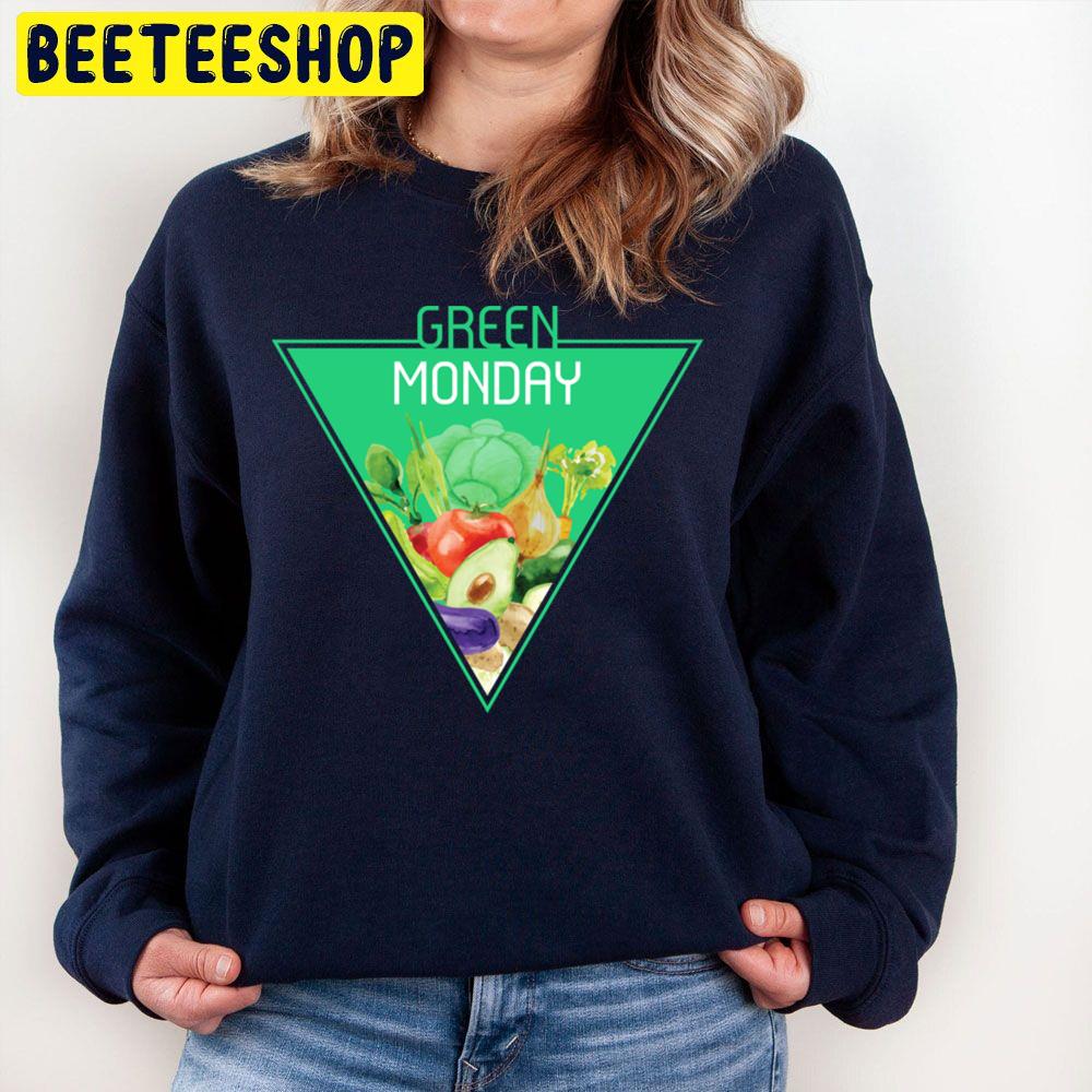 The Optimal Food Triangle Green Monday Trending Unisex Sweatshirt The Optimal Food Triangle Green Monday Trending Unisex Sweatshirt