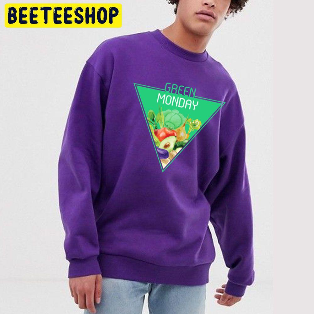 The Optimal Food Triangle Green Monday Trending Unisex Sweatshirt The Optimal Food Triangle Green Monday Trending Unisex Sweatshirt
