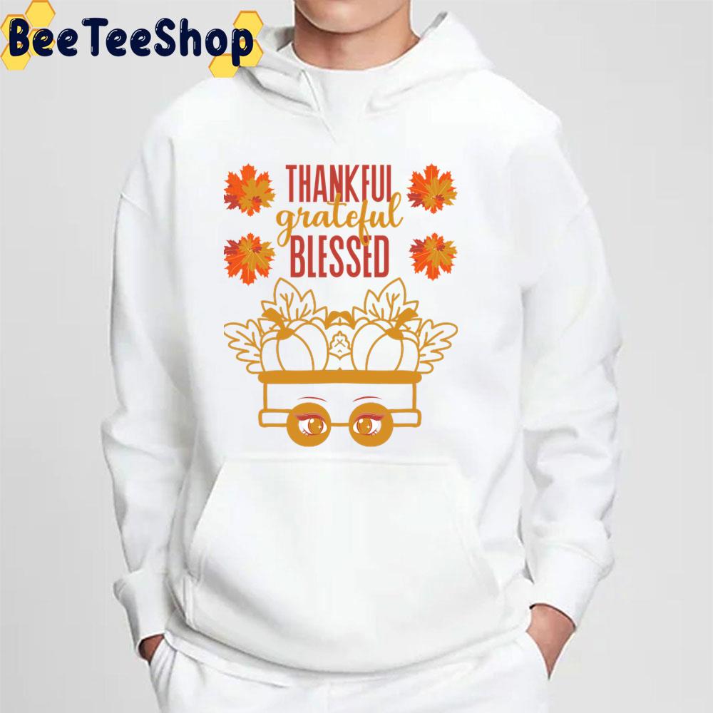 The Pumkin Truck Thankful Grateful Blessed Trending Unisex Sweatshirt The Pumkin Truck Thankful Grateful Blessed Trending Unisex Sweatshirt