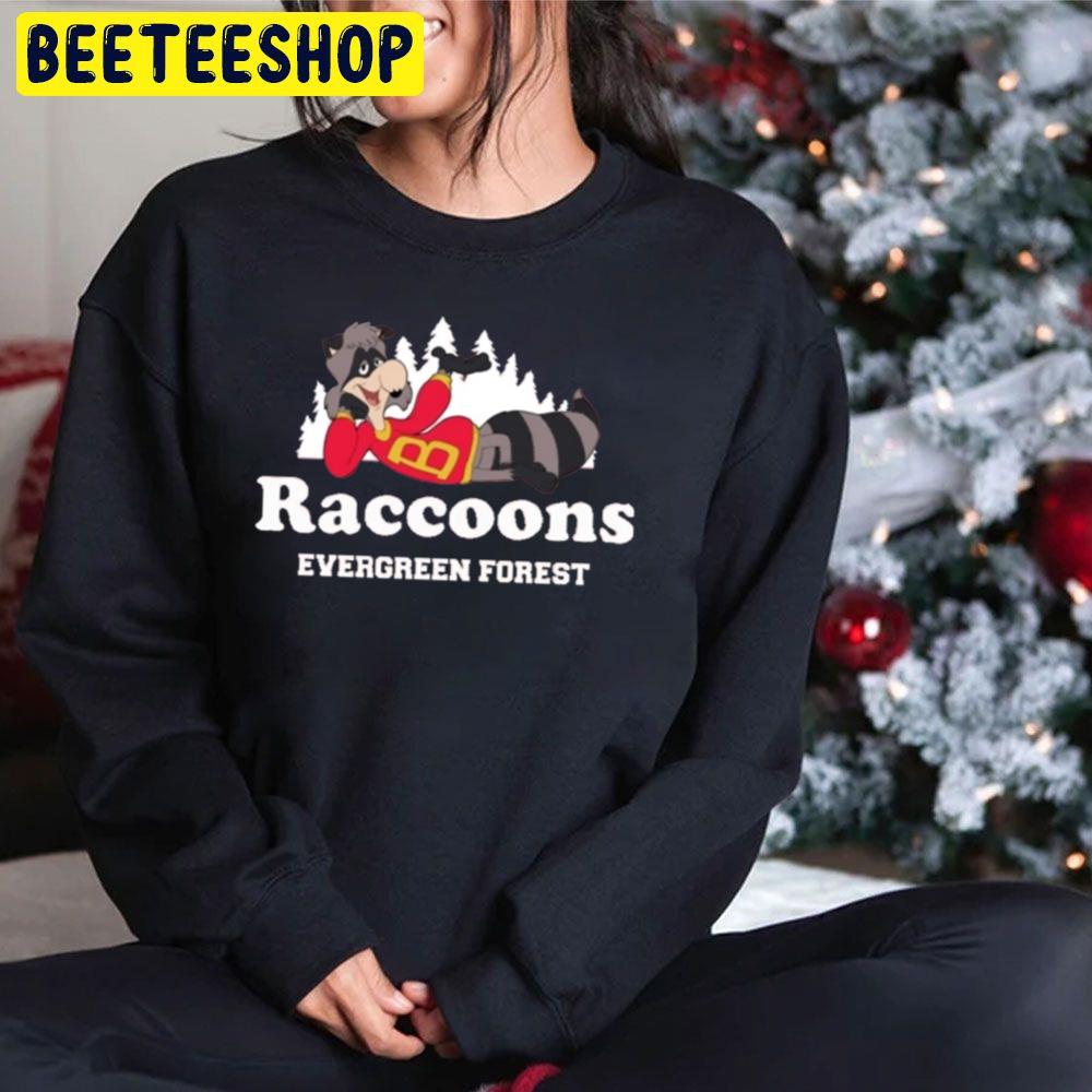 The Raccoons Evergreen Forest Trending Unisex Hoodie The Raccoons Evergreen Forest Trending Unisex Hoodie