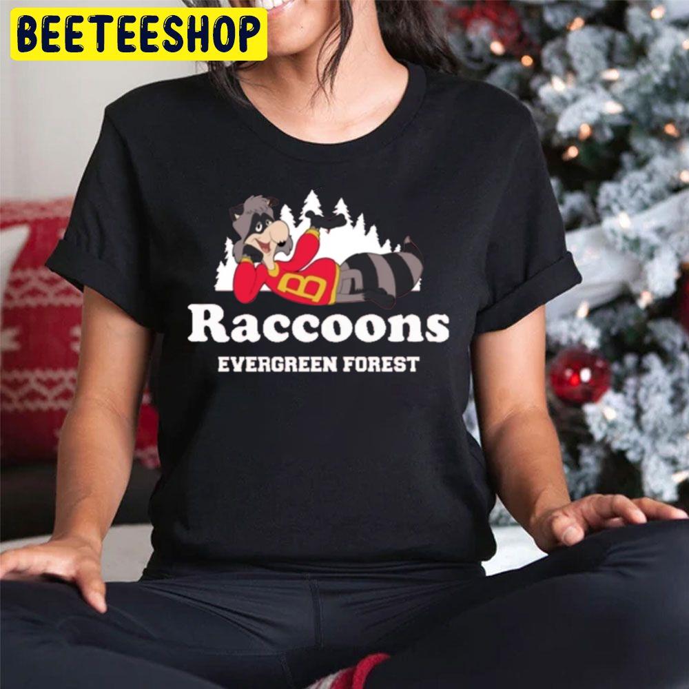 The Raccoons Evergreen Forest Trending Unisex Hoodie The Raccoons Evergreen Forest Trending Unisex Hoodie