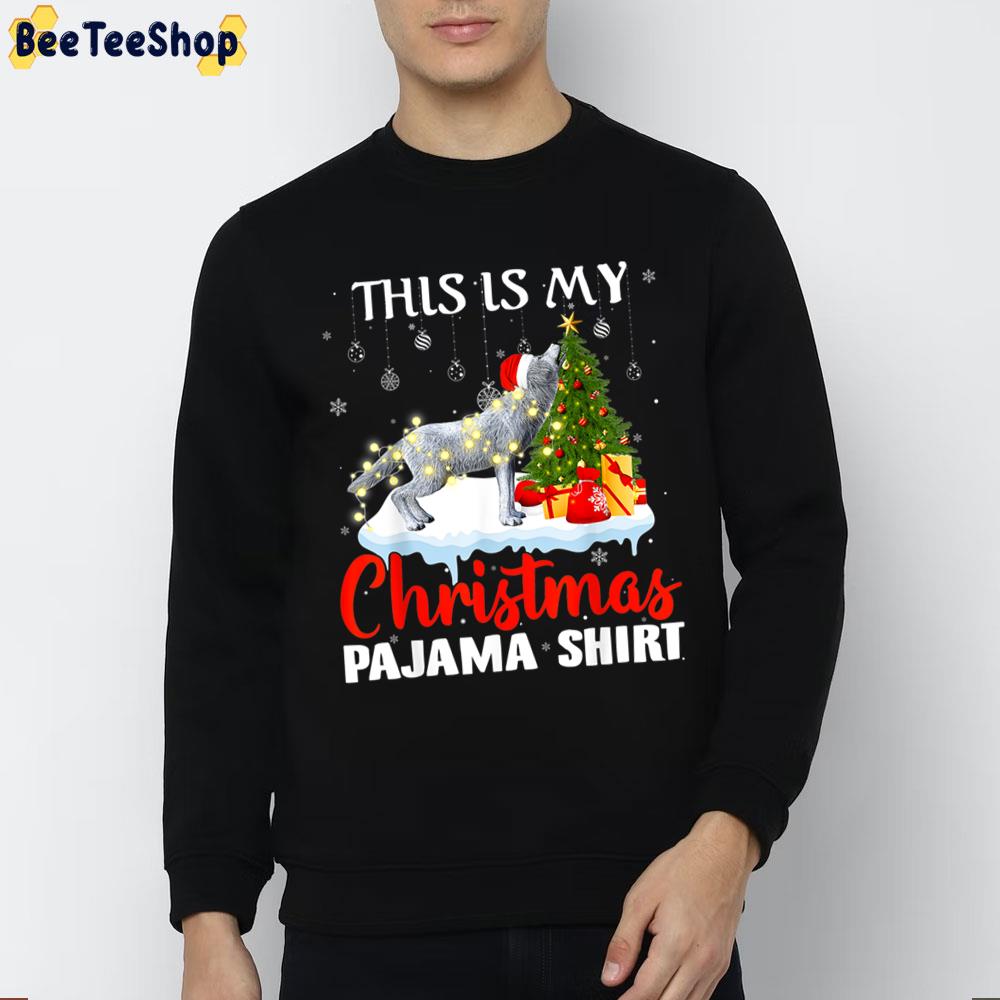 This Is My Christmas Pajama Wolf Matching Family Trending Unisex Sweatshirt This Is My Christmas Pajama Wolf Matching Family Trending Unisex Sweatshirt