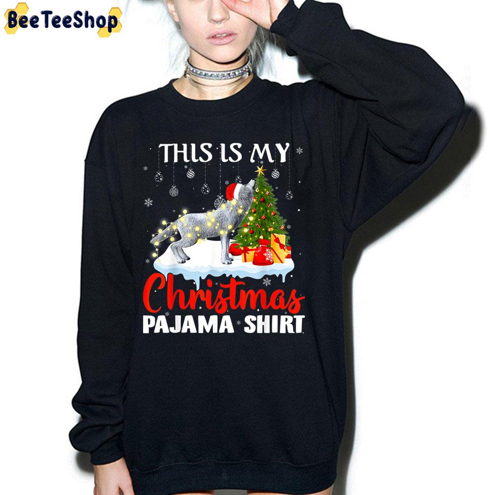 This Is My Christmas Pajama Wolf Matching Family Trending Unisex Sweatshirt This Is My Christmas Pajama Wolf Matching Family Trending Unisex Sweatshirt