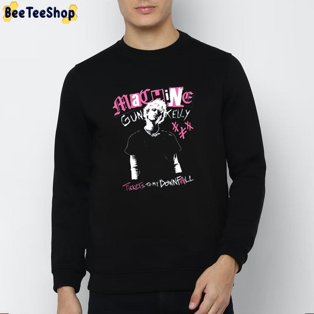 Tickets To My Downfall Machine Gun Kelly Trending Unisex Sweatshirt Tickets To My Downfall Machine Gun Kelly Trending Unisex Sweatshirt