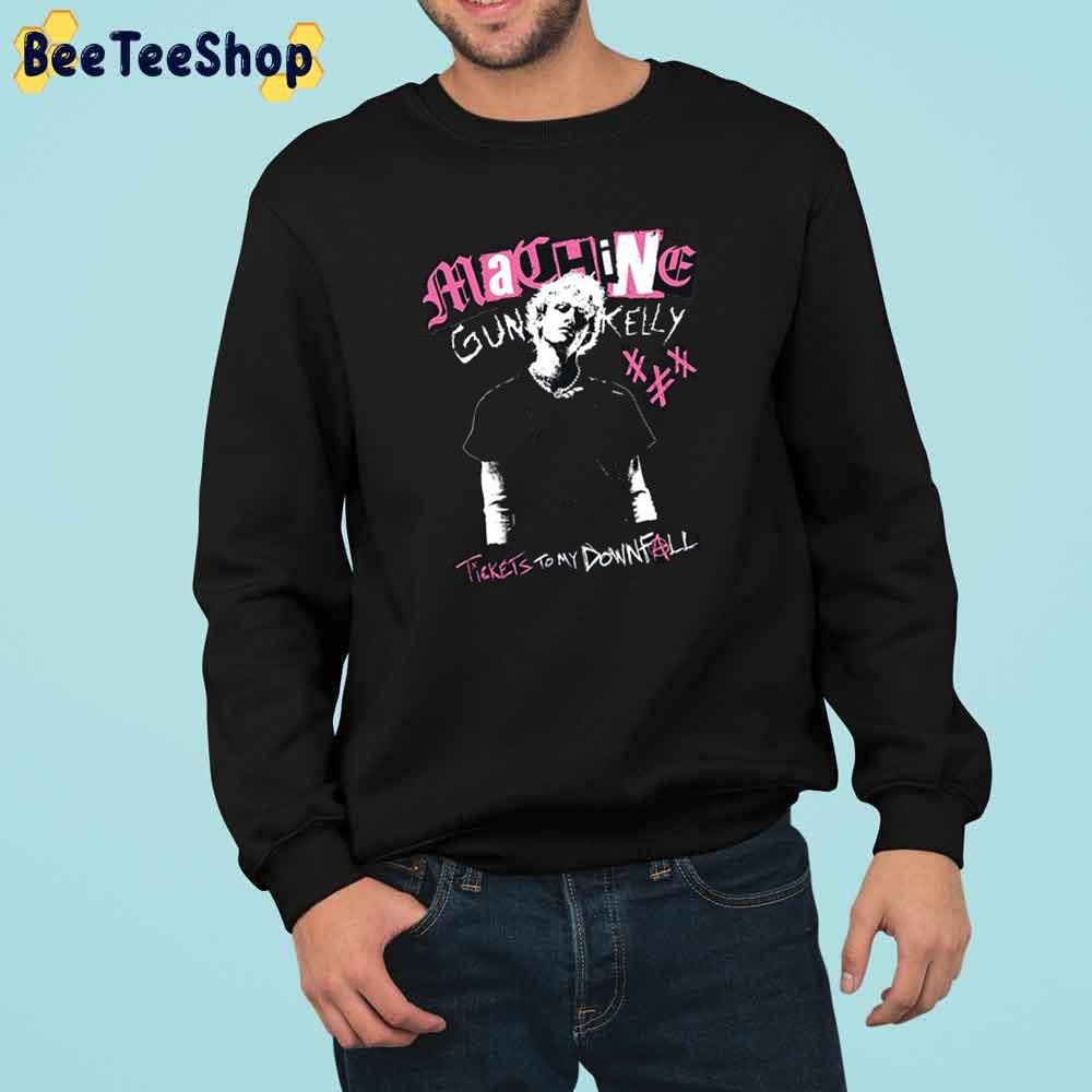 Tickets To My Downfall Machine Gun Kelly Trending Unisex Sweatshirt Tickets To My Downfall Machine Gun Kelly Trending Unisex Sweatshirt