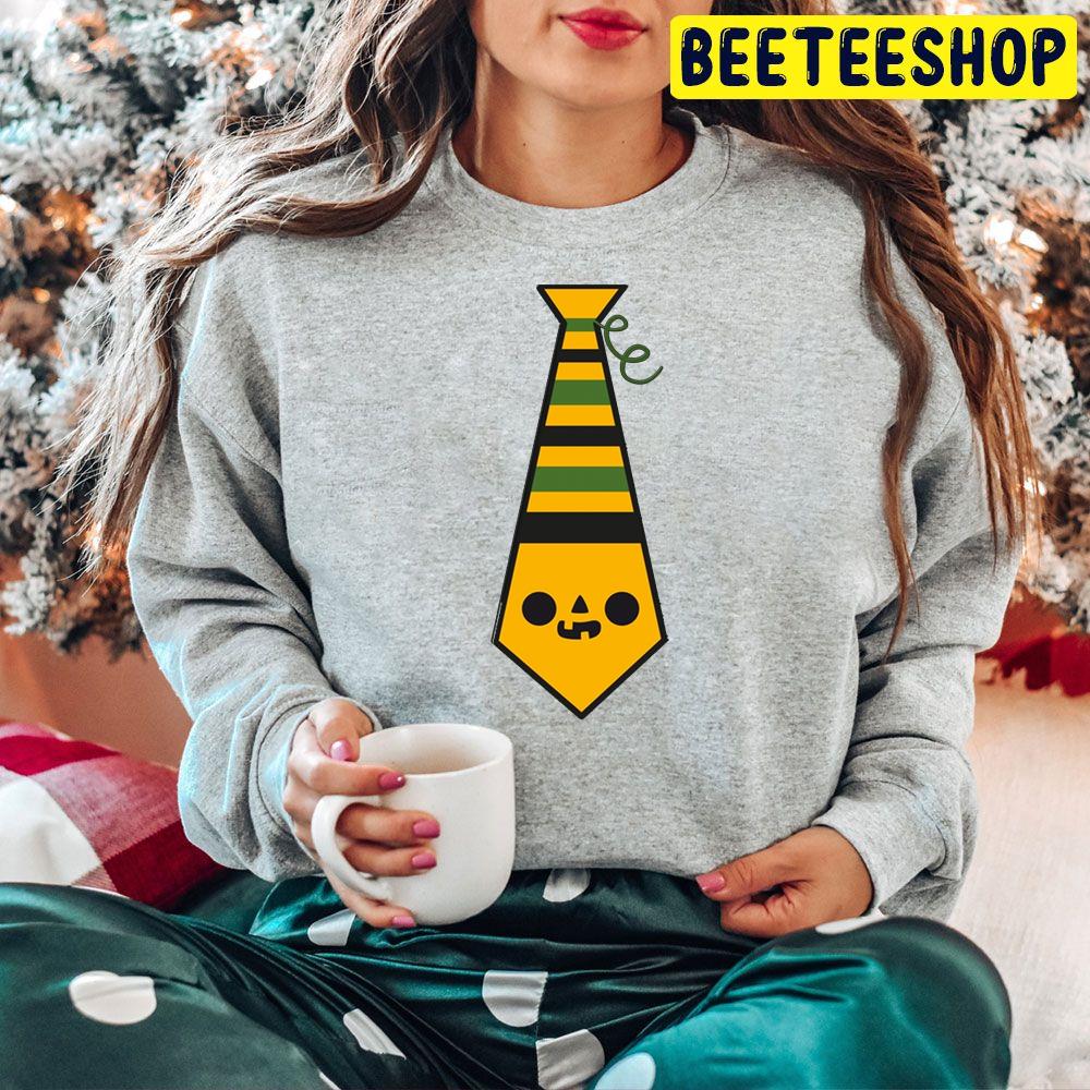 Tie Pumpkin Funny Halloween Trending Unisex Hoodie Tie Pumpkin Funny Halloween Trending Unisex Hoodie