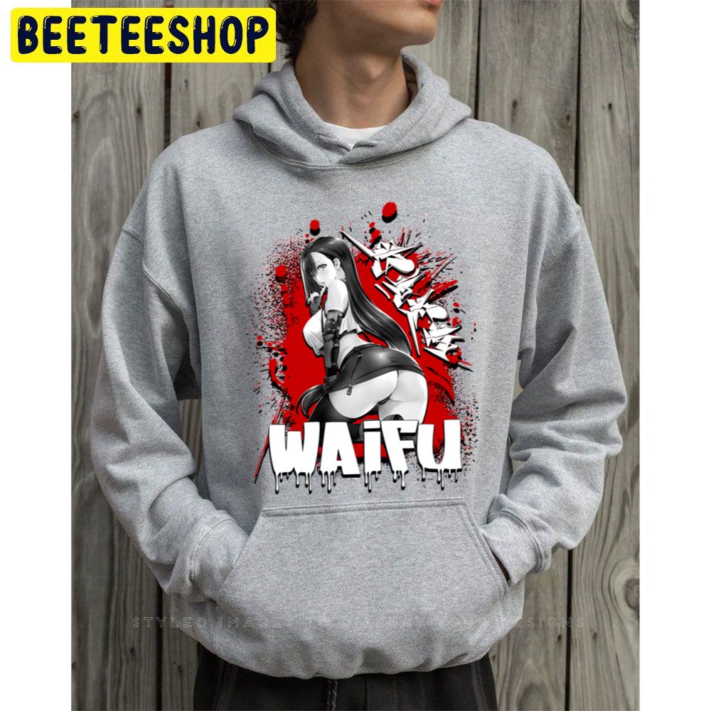 Tifa Lockhart Graffiti Ff7 Remake Trending Unisex Hoodie Tifa Lockhart Graffiti Ff7 Remake Trending Unisex Hoodie