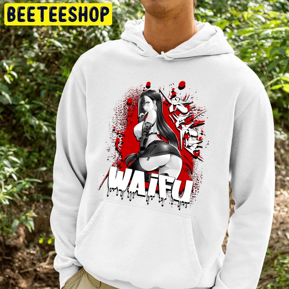 Tifa Lockhart Graffiti Ff7 Remake Trending Unisex Hoodie Tifa Lockhart Graffiti Ff7 Remake Trending Unisex Hoodie