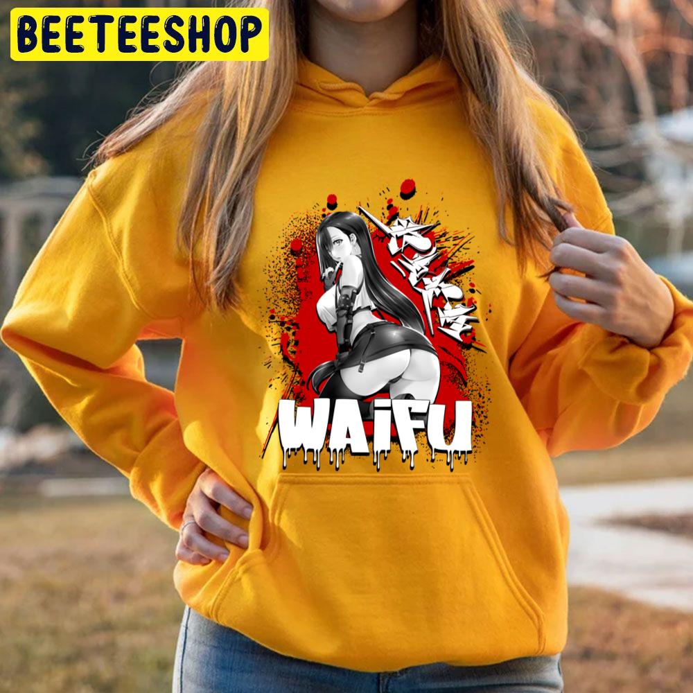 Tifa Lockhart Graffiti Ff7 Remake Trending Unisex Hoodie Tifa Lockhart Graffiti Ff7 Remake Trending Unisex Hoodie