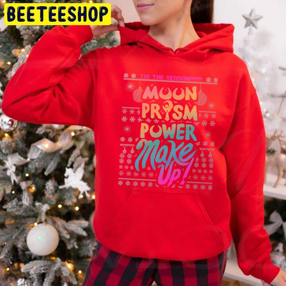 Tis The Season Moon Prism Power Make Up Trending Unisex Hoodie Tis The Season Moon Prism Power Make Up Trending Unisex Hoodie