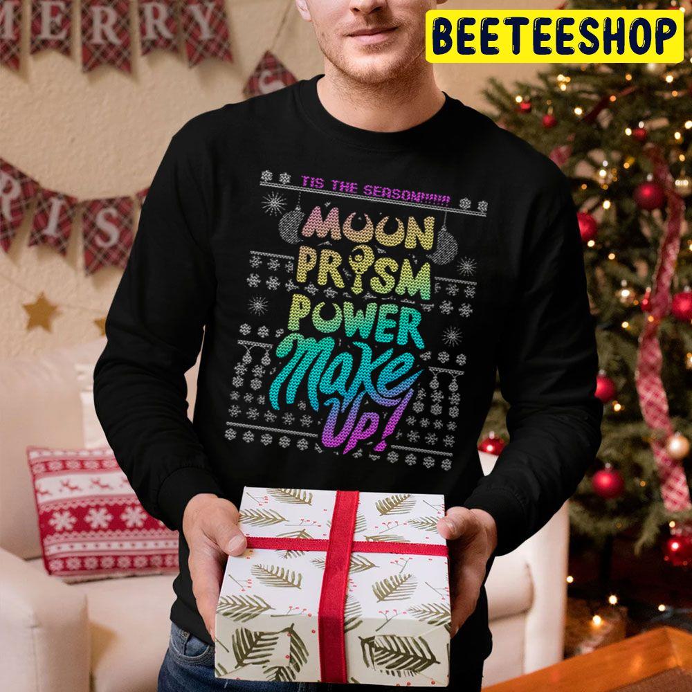 Tis The Season Moon Prism Power Make Up Trending Unisex Hoodie Tis The Season Moon Prism Power Make Up Trending Unisex Hoodie