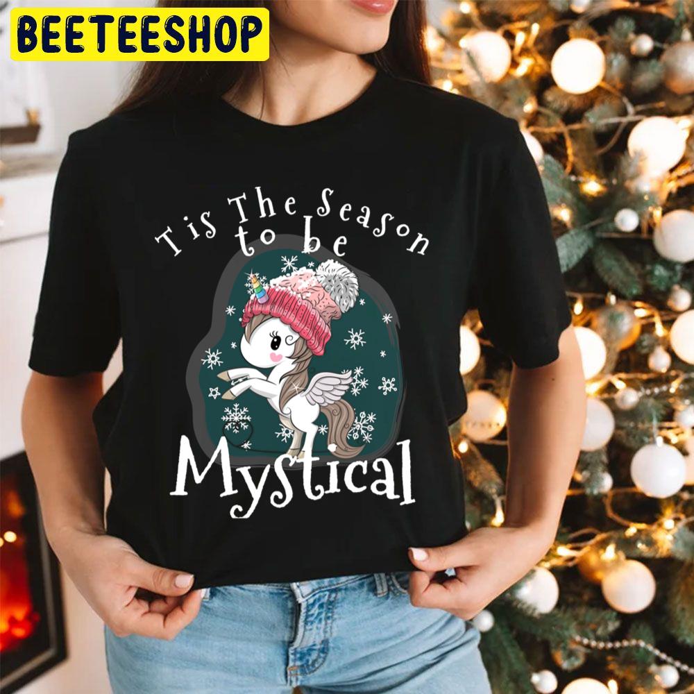 Tis The Season To Be Mystical Christmas Unicorn Trending Unisex Hoodie Tis The Season To Be Mystical Christmas Unicorn Trending Unisex Hoodie