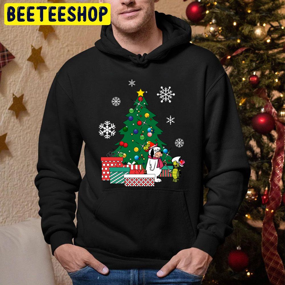 Touche Turtle And Dum Dum Around The Christmas Tree Trending Unisex Hoodie Touche Turtle And Dum Dum Around The Christmas Tree Trending Unisex Hoodie